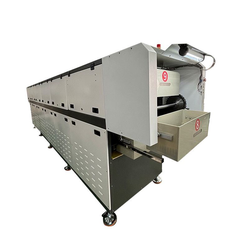 Lucidatrice magnetica automatica a sbavatura continua / in linea serie SY-P
